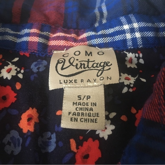 Womens Button Down Longsleeve Flannel Shirt - Picture 9 of 11